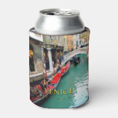 Gondolas - Venetië, Italië Blikjeskoeler (Blikje Voorkant)