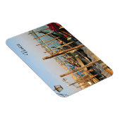 Gondolas, Venetië, Italië, fotografie, Magnet Magneet (Rechterzijde)
