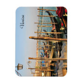 Gondolas, Venise, Italie, Photographie, Magnet (Vertical)