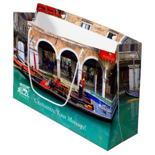 Gondolier in Cannaregio Groot Cadeauzakje