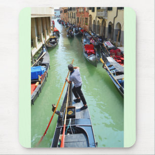 Gondolier in Venetië Muismat