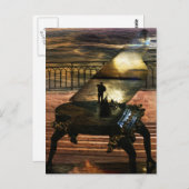 Gondolier's sonata briefkaart (Voorkant / Achterkant)