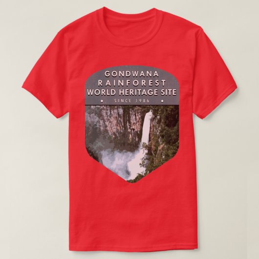 Gondwana Rainforest werelderfgoed T-shirt (Design voorkant)