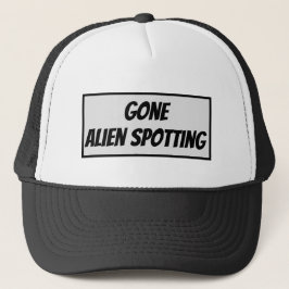 Gone Alien Spotting Trucker Hat Pet