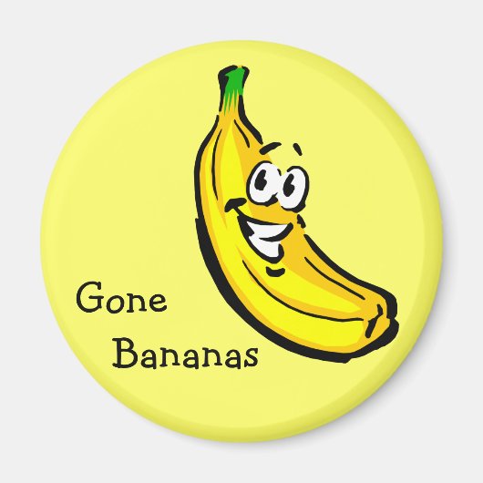 Gone Bananas Magneet (Voorkant)