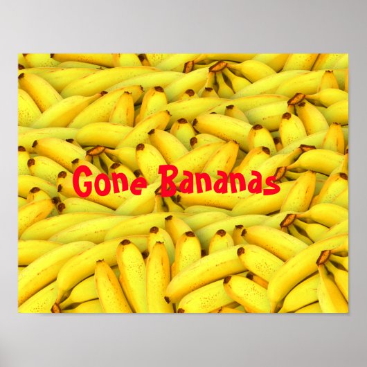 Gone Bananas Poster (Voorkant)