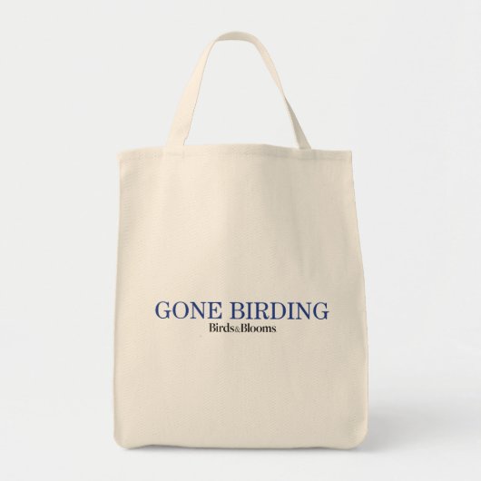 Gone Birding Tote Bag (Voorkant)