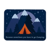 Gone Camping Magnet Magneet (Horizontaal)