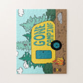 Gone Camping Summer Camp Clipart Happy Trails Camp Legpuzzel (Verticaal)