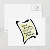 Gone Chopini Briefkaart (Voorkant / Achterkant)