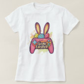 Gone Easter Gaming Shirt; Bunny Gaming Controller T-shirt (Design voorkant)