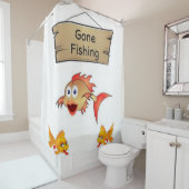 Gone fish childrins showergordijn douchegordijn (In situ)