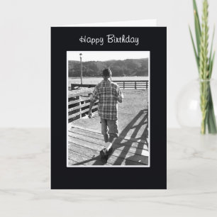 "Gone Fishin' Birthday Card Kaart