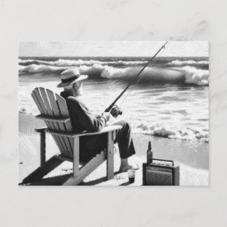 Gone Fishin' Briefkaart