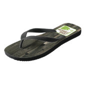 Gone Fishin Teenslippers (Schuin)