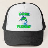 Gone Fishin Trucker Pet (Voorkant)