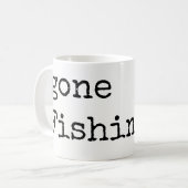 Gone Fishing Coffee Mugs  (Devant gauche)