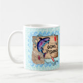 Gone Fishing mug (Gauche)
