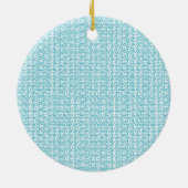 Gone Fishing nom personnalisé ornement (Dos)