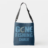GONE FISHING sacs de nom personnalisés (Dos)