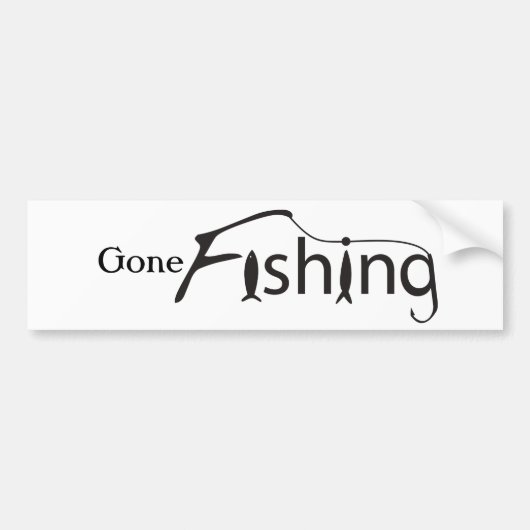 Gone Gevist Bumpersticker (Voorkant)