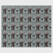 Gone Gevist Cadeaupapier (Vlak)