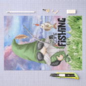 Gone Gevist Gnome Decoupage Tissuepapier (Craft)