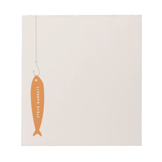 Gone Gevist Notitieblok - Oranje (Voorkant)