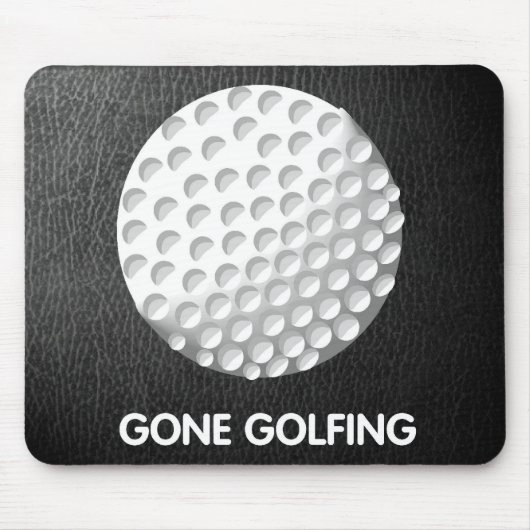 Gone Golfing Muismat (Voorkant)