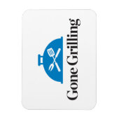 Gone Grilling Magneet (Verticaal)
