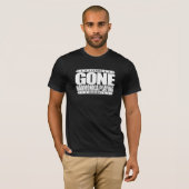 GONE HARMONICA SPEELT - Ik hou van windenergie T-shirt (Voorkant volledig)