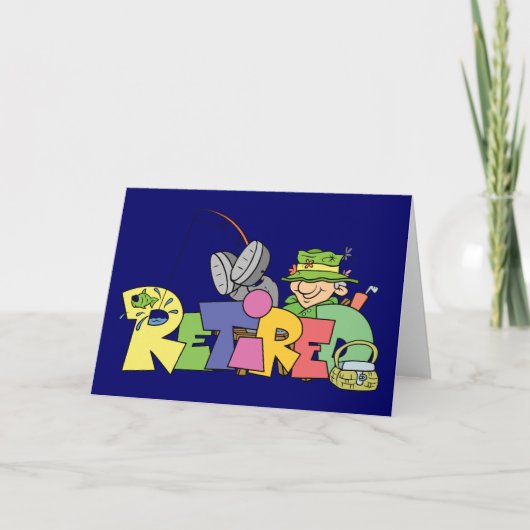 Gone in ruste Gevist Kaart (Voorkant)