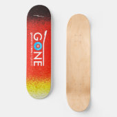 GONE logo 8.5 Skateboard (Voorkant)