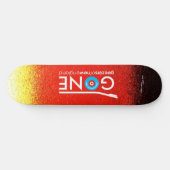 GONE logo 8.5 Skateboard (Horizontaal)