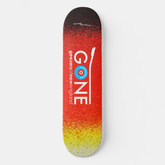 GONE logo 8.5 Skateboard