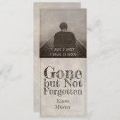 Gone, maar niet vergeten -  (Voorkant / Achterkant)