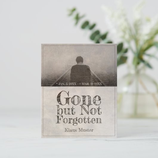 Gone, maar niet vergeten - (Staand voorkant)