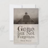 Gone, maar niet vergeten - (Voorkant)