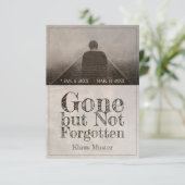 Gone, maar niet vergeten - (Staand voorkant)