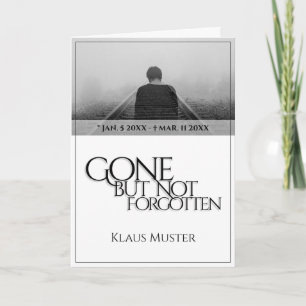 Gone, maar niet vergeten - helder kaart