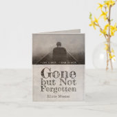 Gone, maar niet vergeten - kaart (Gele Bloem)