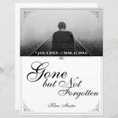 Gone, maar niet vergeten - Klassiek (Voorkant / Achterkant)
