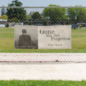 Gone, maar niet vergeten -  spandoek (Insitu)