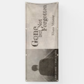 Gone, maar niet vergeten -  spandoek (Verticaal)