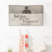 Gone, maar niet vergeten - spandoek (Insitu)