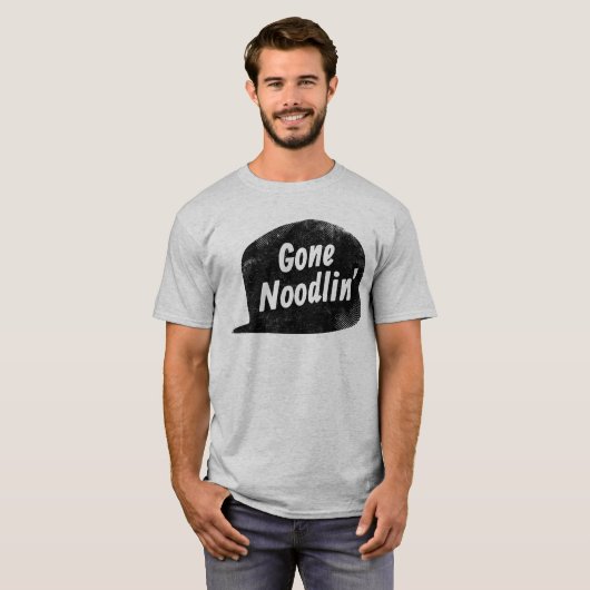 Gone Noodling T-shirt (Voorkant volledig)
