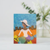 Gone Packin' Briefkaart (Staand voorkant)