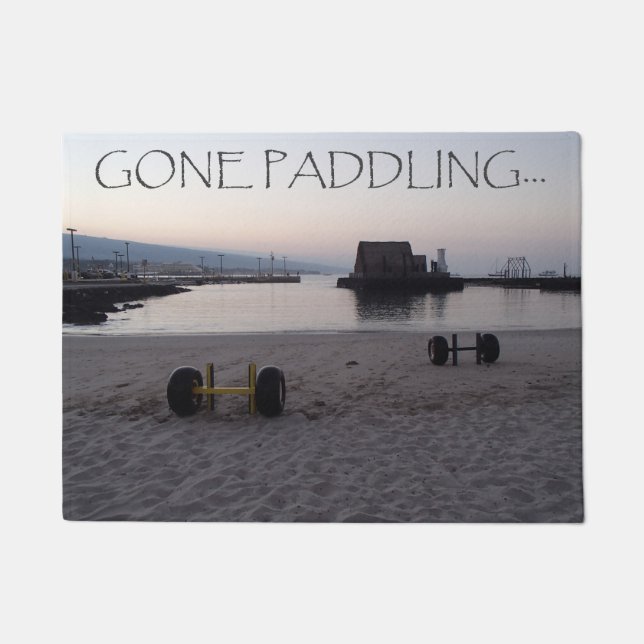 Gone Paddling Doormat Deurmat (Voorkant)