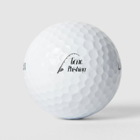 Gone Phishing Cool Online Cyber Security Hacker.pn Golfballen (Voorkant)