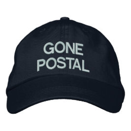 Gone Postal geborduurd Pet